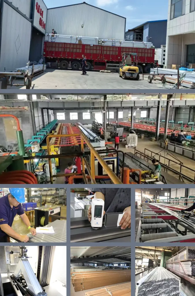 window blind profile production line