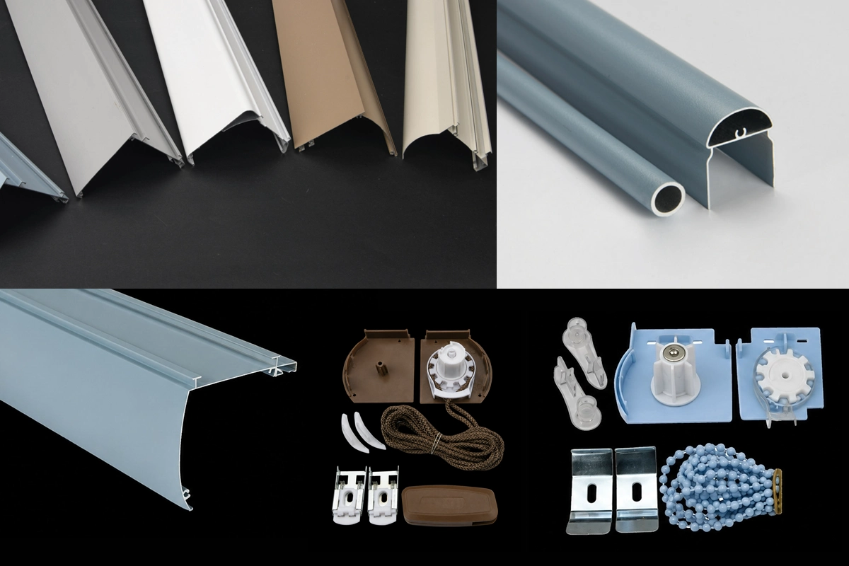 Home zebra blind components