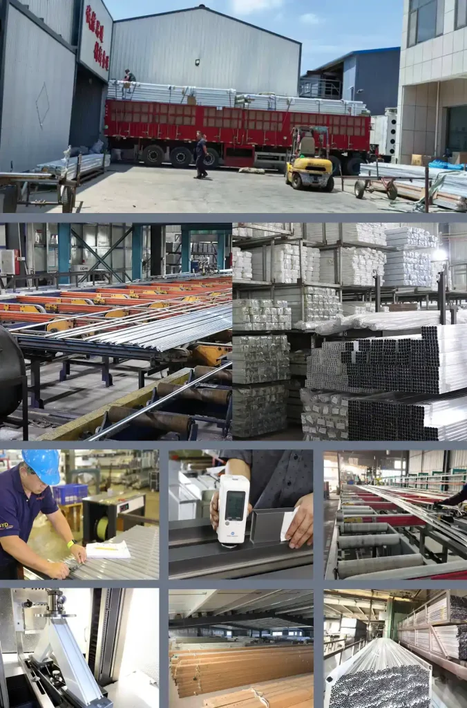 window blind profile production line